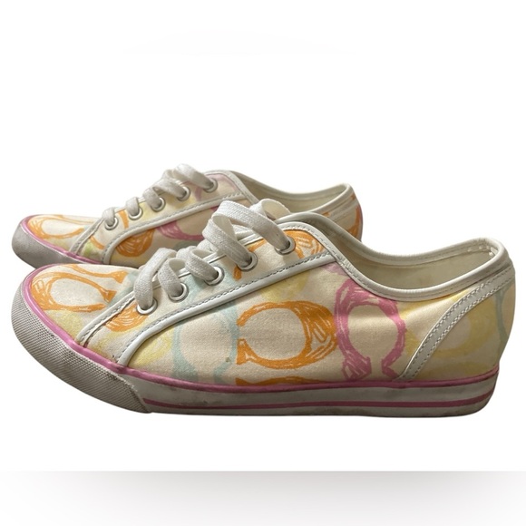 COACH Women's Multicolor Casual Sneakers - Picture 2 of 4